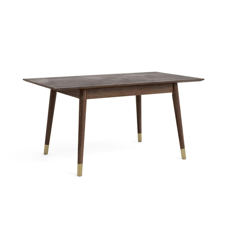 Gambit Dark Wood 4-6 Seater Extending Dining Table - 112cm-152cm-3