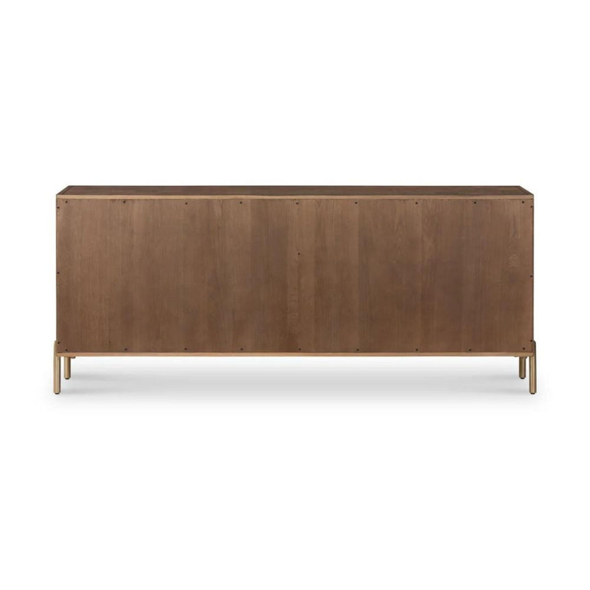 Gambit Dark Wood 4 Door Extra Large Sideboard-4