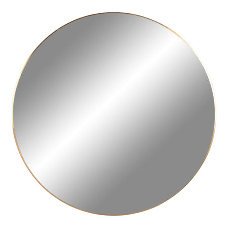 Jersey Brass Finish Round Wall Mirror - 100cm x 100cm-2