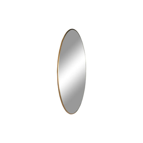 Jersey Brass Finish Round Wall Mirror - 40cm x 40cm-2