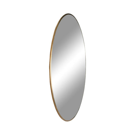 Jersey Brass Finish Round Wall Mirror - 80cm x 80cm-2