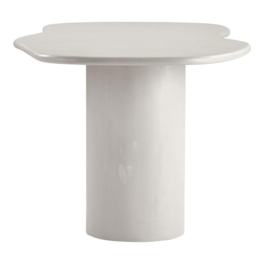 Maranola Concrete Effect 10 Seater Double Pedestal Dining Table - 240cm-3