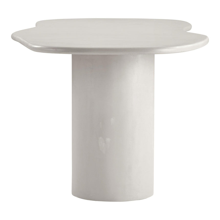 Maranola Concrete Effect 8 Seater Double Pedestal Dining Table - 200cm-3
