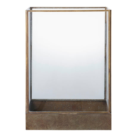 Manali Antique Brass Lantern-2