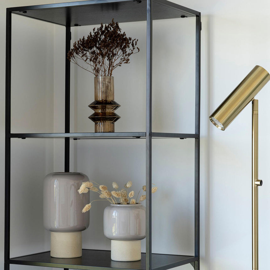 Yacolt Brass Steel Floor Lamp-2