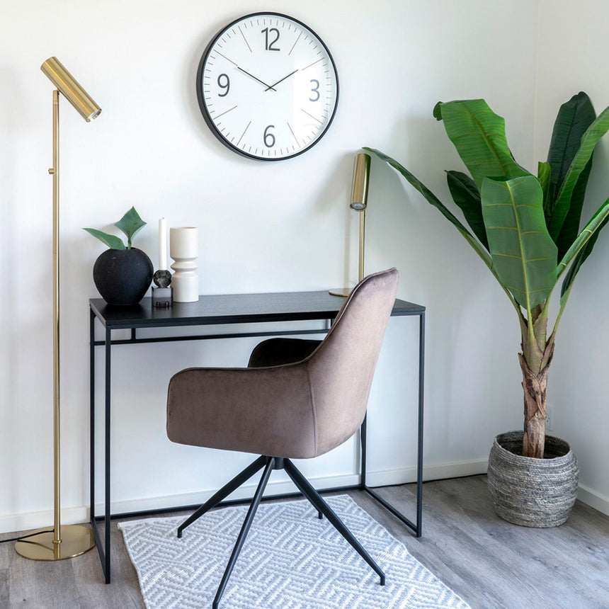 Yacolt Brass Steel Floor Lamp-5