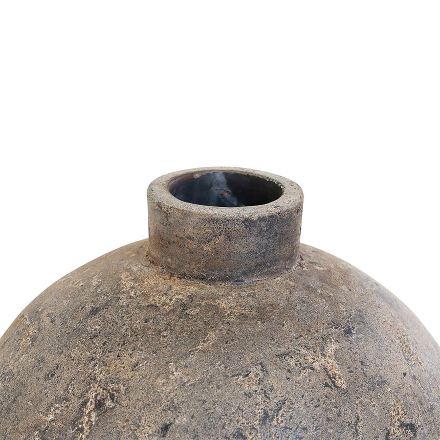 Corvo Brown Terracotta Decoration Pot - 40cm x 80cm-3