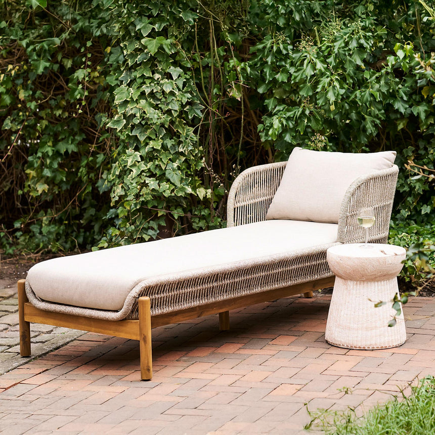 Bonn Natural Round Side Table-5