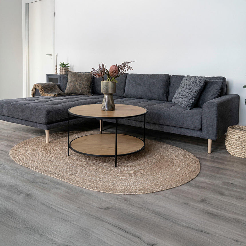 Bombay Natural Jute  Oval Rug  - 140cm x 200cm-2