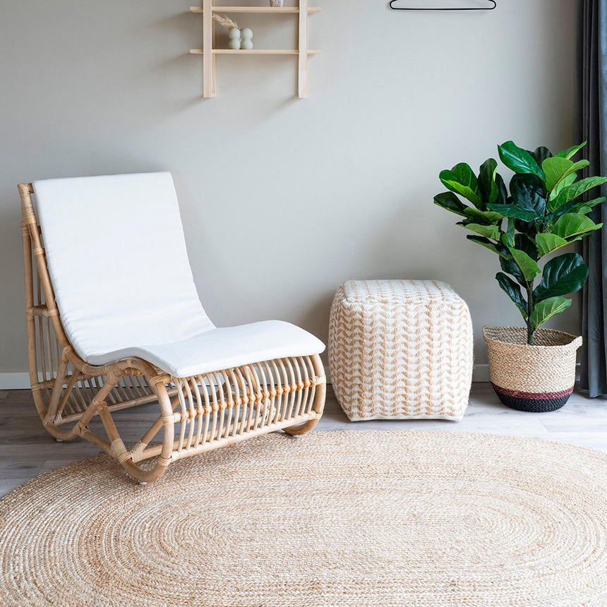 Bombay Natural Jute  Oval Rug  - 140cm x 200cm-3