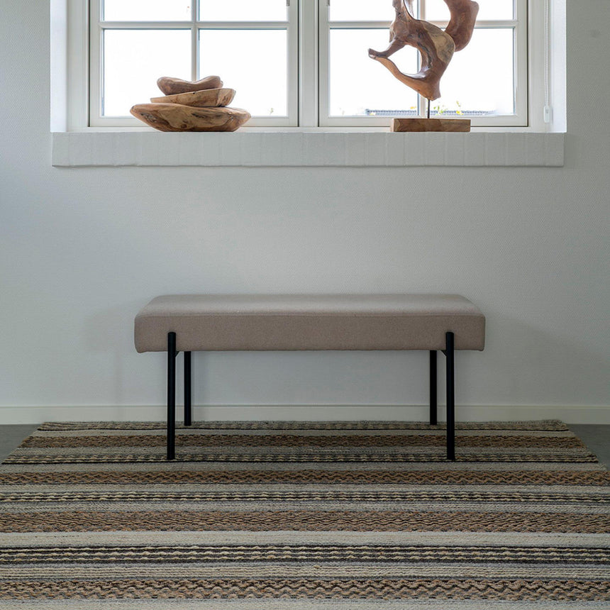 Morena Natural and Grey Rug - 300cm x 200cm-3