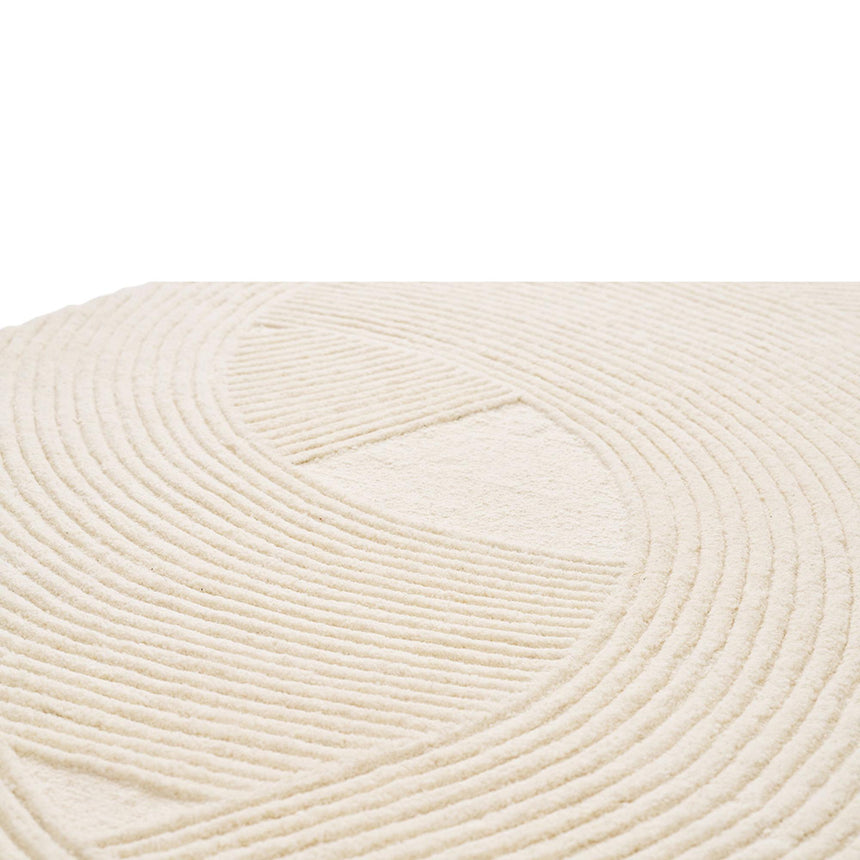 Pune Ivory Rug - 160cm x 230cm-2