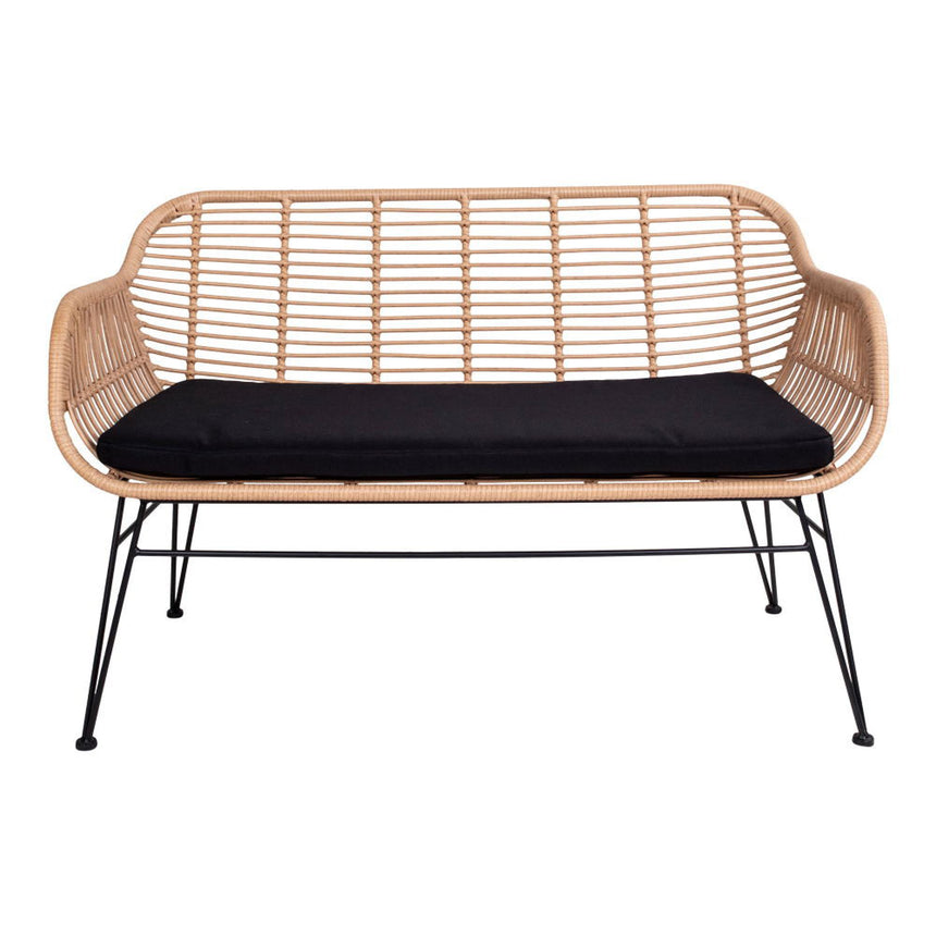 Trieste Rattan 2 Seater Garden Sofa-2
