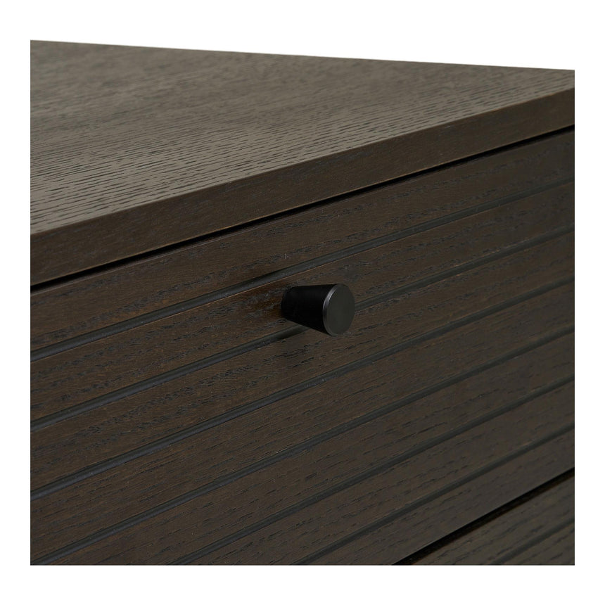 Kyoto Smoked Oak 2 Door 3 Drawer Medium Sideboard - 150cm-6