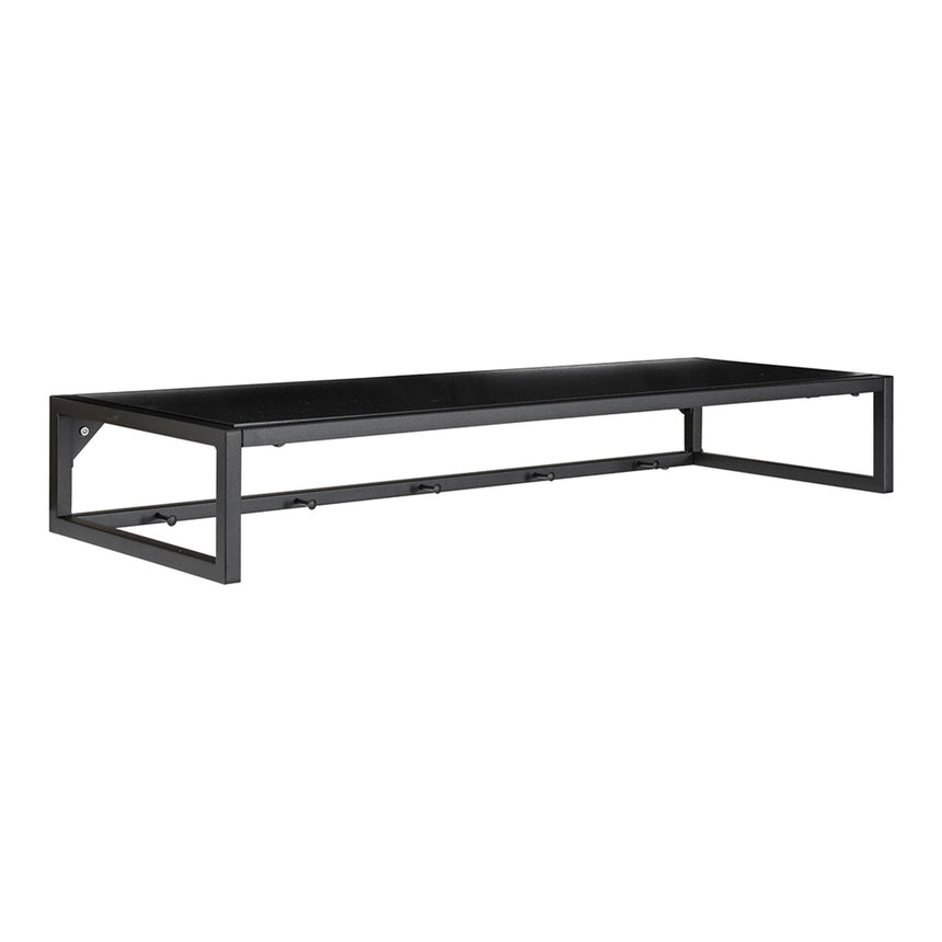 Vita Black Metal Hat Shelf-2