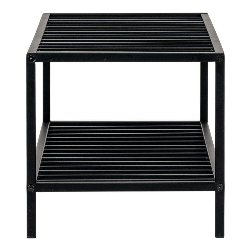 Vita Black Metal Shoe Rack-4