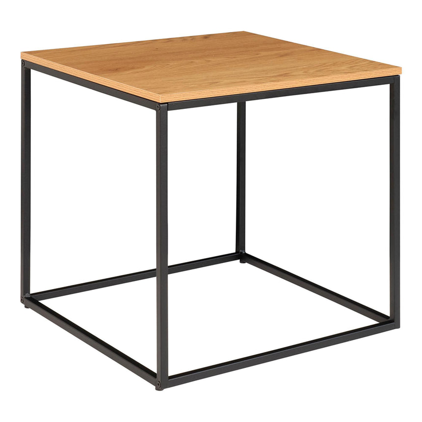 Vita Natural Wood Square Side Table-3