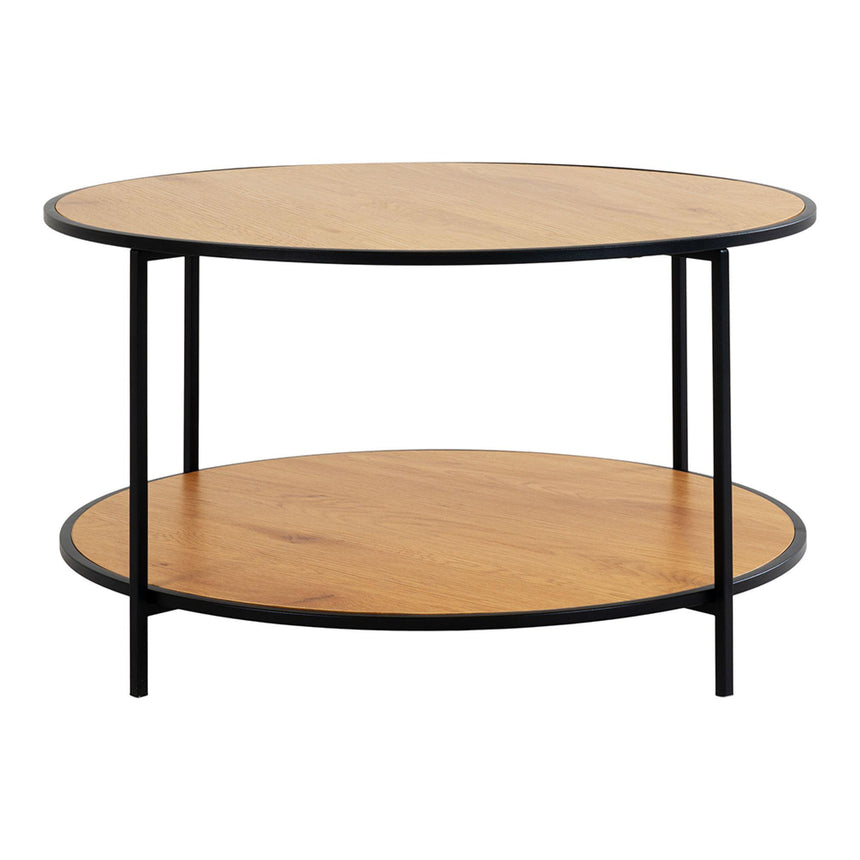 Vita Natural Wood Round Coffee Table-2
