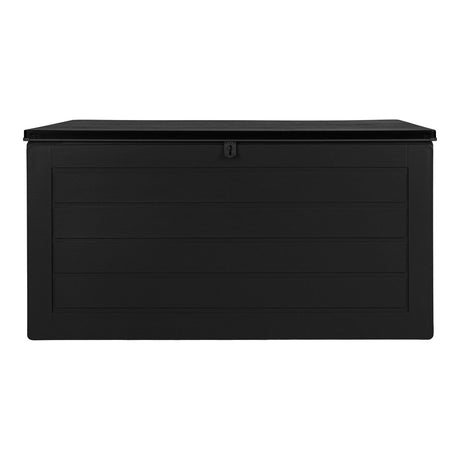 Dubrovnik Black Outdoor Storage Box-2