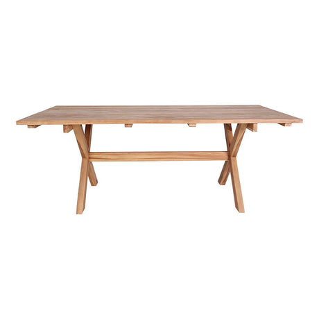 Murcia Teak Wood 8 Seater Garden Dining Table - 200cm-2
