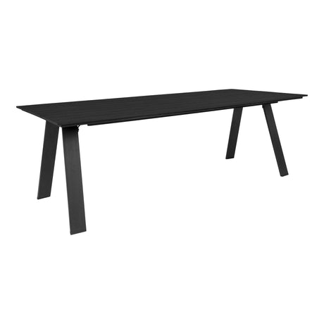 Huntley Black Metal 8 Seater Dining Table - 220cm-2