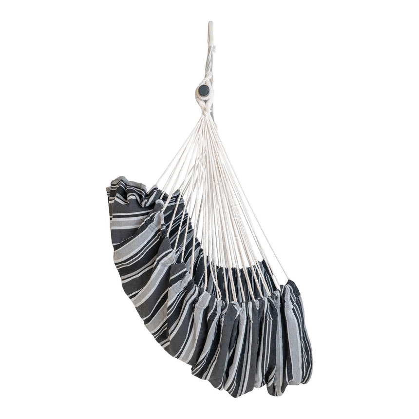 Lamia Grey Fabric Hammock Chair -4