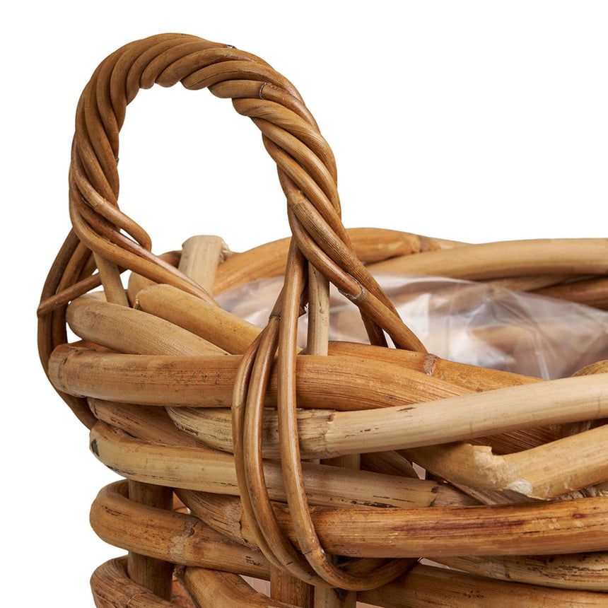 Burton Natural Rattan Baskets - Set of 3-3