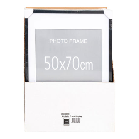 Marbella Black Frame Display - 30cm x 74cm-2