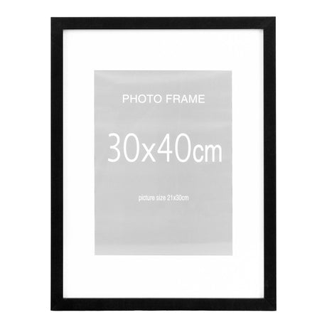 Marbella Black Frame Display - 32cm x 45cm-2