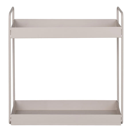 Rabo Cream Steel Standing Shelf-2