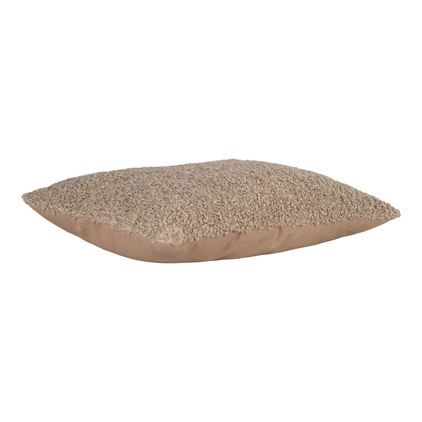 Tavira Grey and Brown Fabric Cushion-2