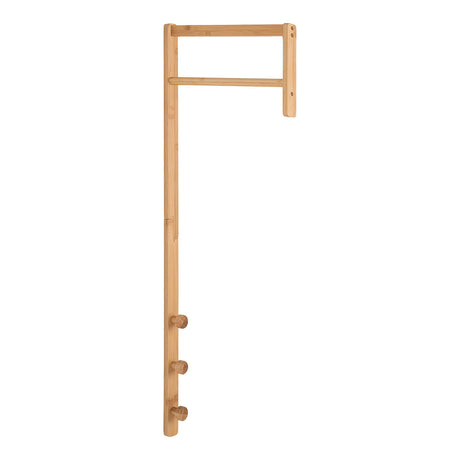 Trento Natural Bamboo Clothes Rack-2