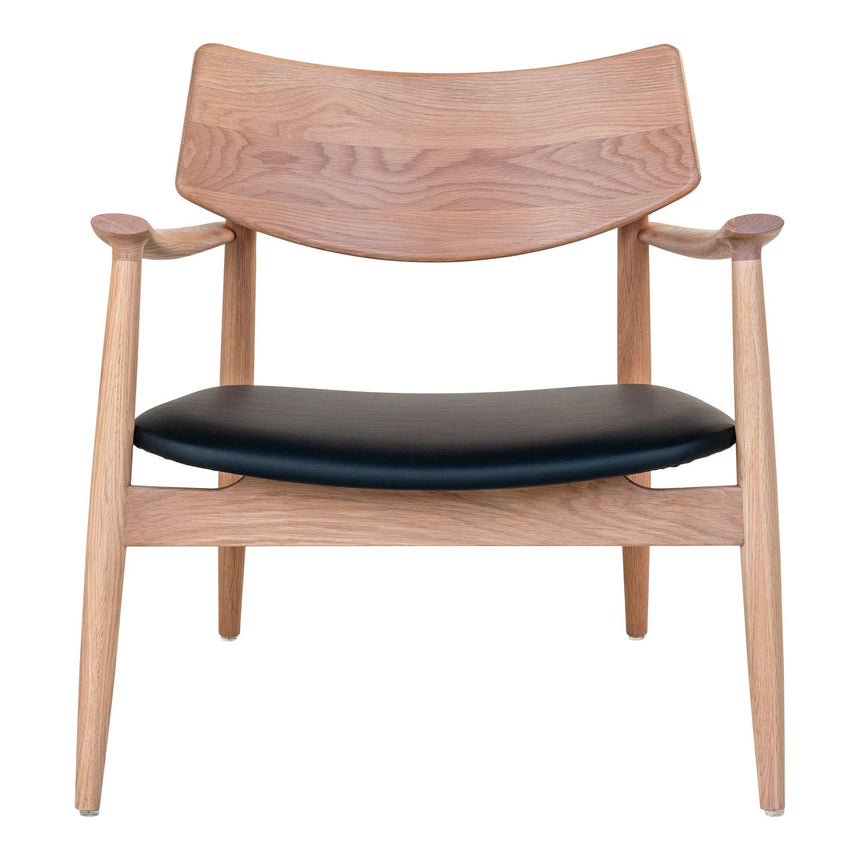 Olvera Natural Oak Lounge Chair-2