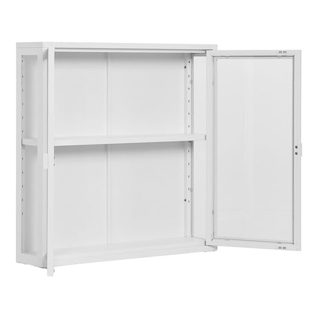 Nondalton White Hanging Display Cabinet-2