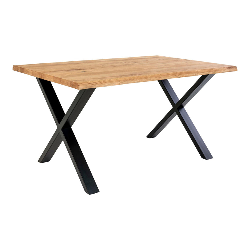 Toulon 140cm Natural Oak Dining Table-4
