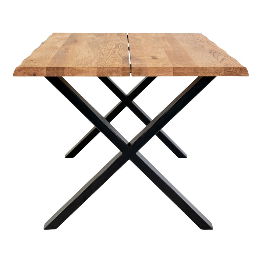 Toulon 140cm Natural Oak Dining Table-5