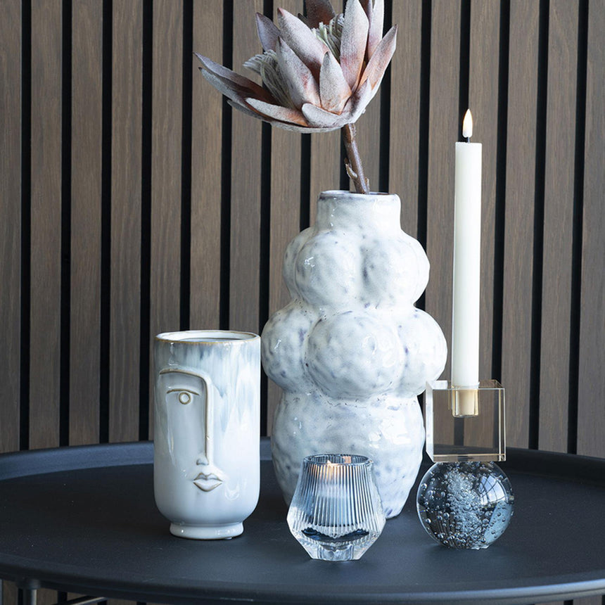 Blue Ceramic Vase-4