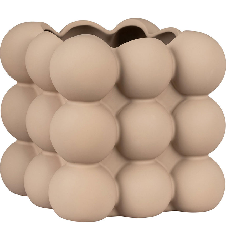 Brown Ceramic Flowerpot-2