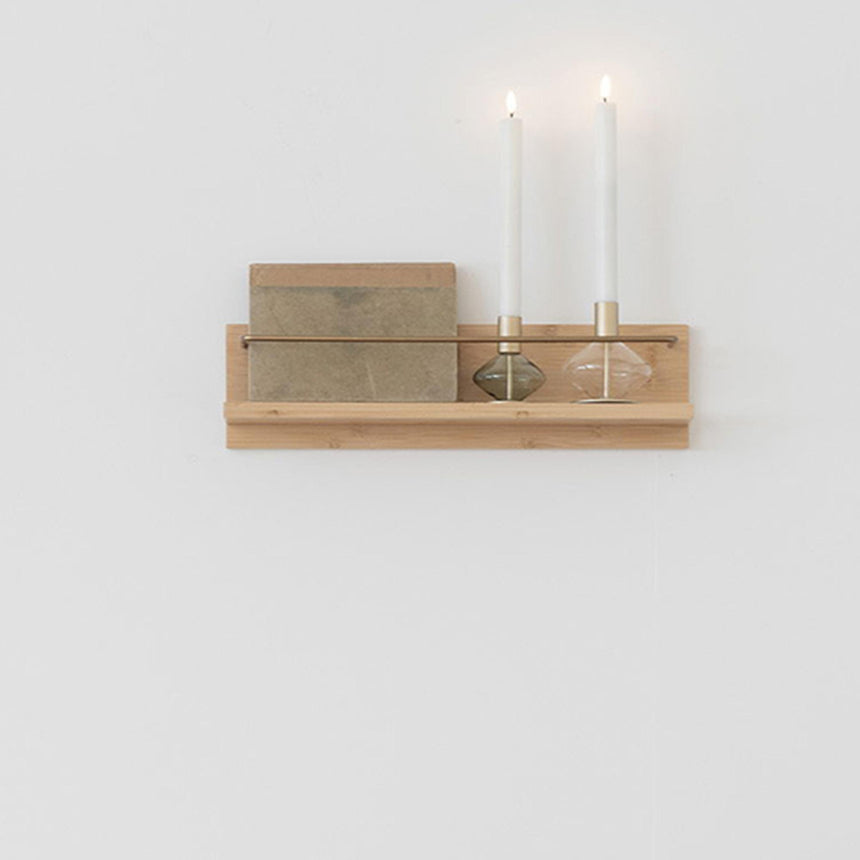 Ember Natural Bamboo Wall Shelf-3
