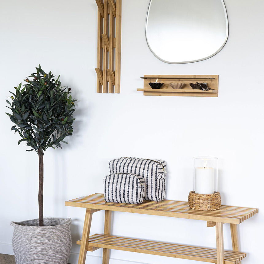 Ember Natural Bamboo Wall Shelf-4