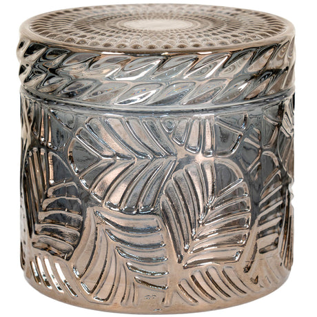 Smoked Glass Jar - Set of 2-2