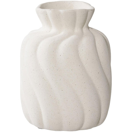 White Ceramic Vase - Set of 2-2