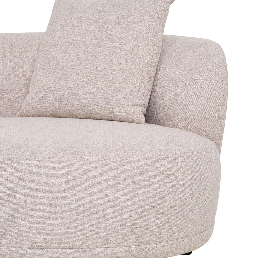 Kingston Natural Fabric Lounge Sofa - LHF-6