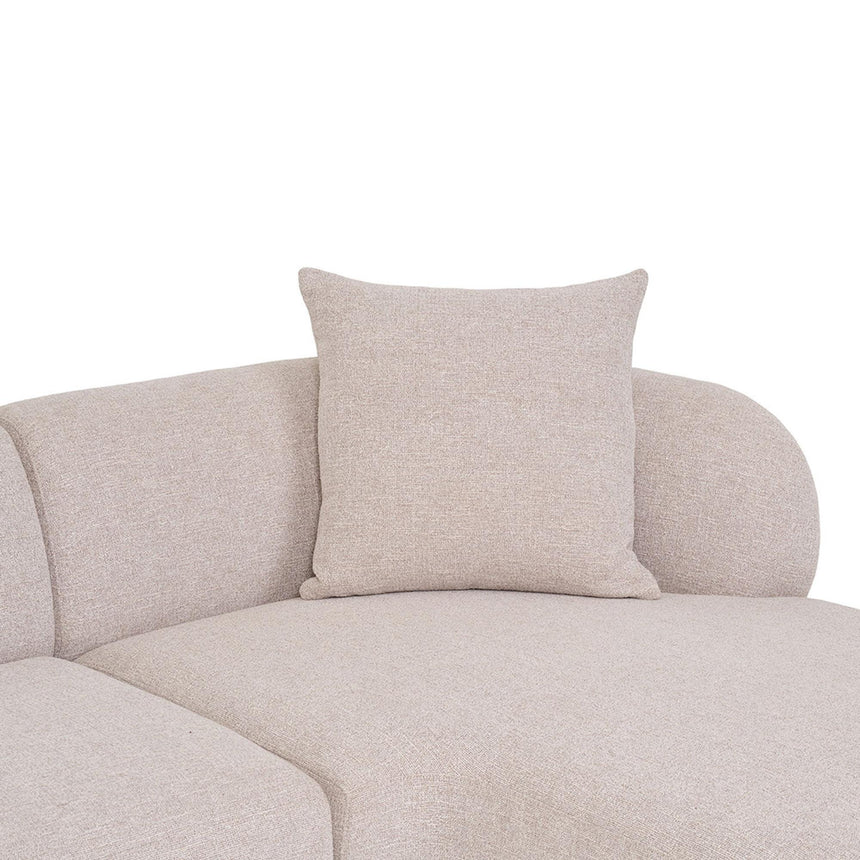 Kingston Natural Fabric Lounge Sofa - RHF-5