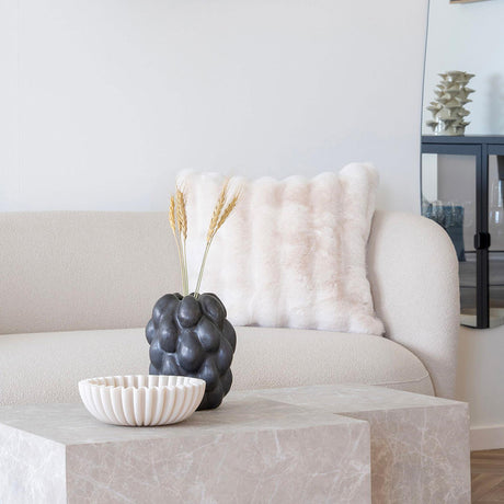 Mykonos Sand Fabric 2 Seater Sofa-2