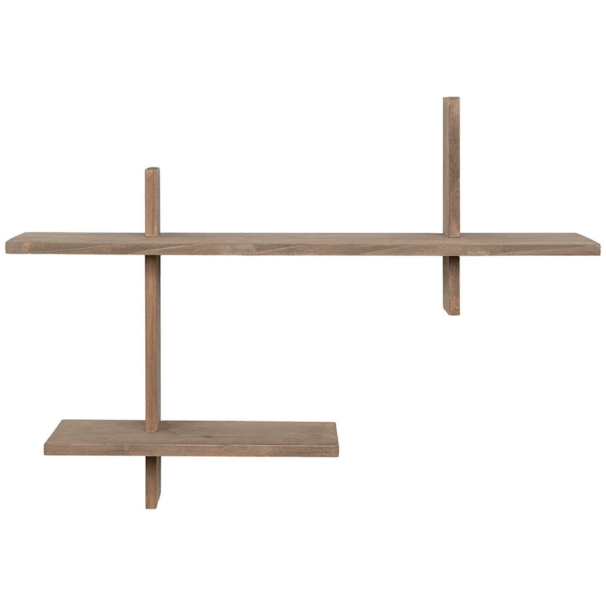 Ovada Natural Pinewood Wall Shelf-2