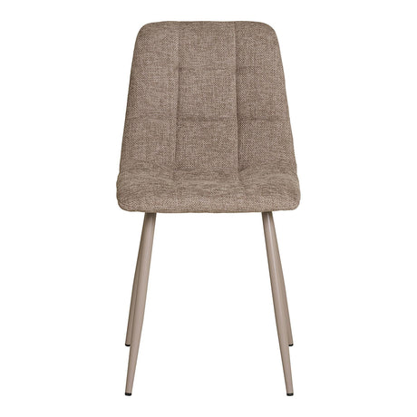 2 x Middelfart Grey Fabric Dining Chair-2