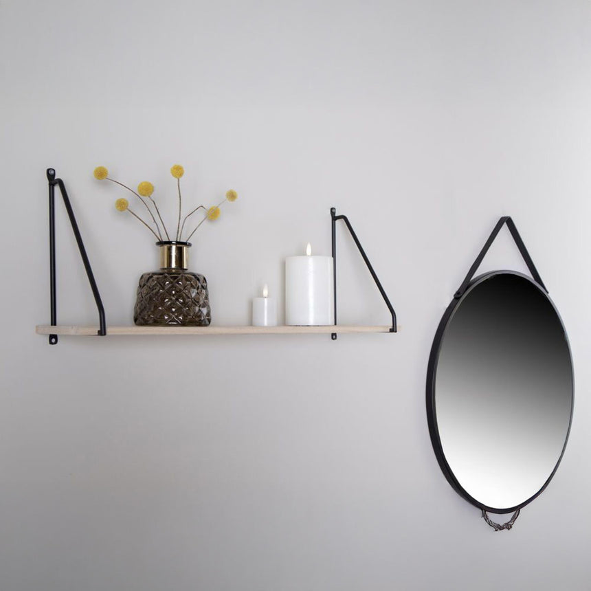 Arnhem Natural Wooden Wall Shelf-3