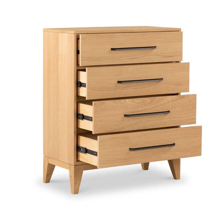 Viento Oak 4 Drawer Chest-2