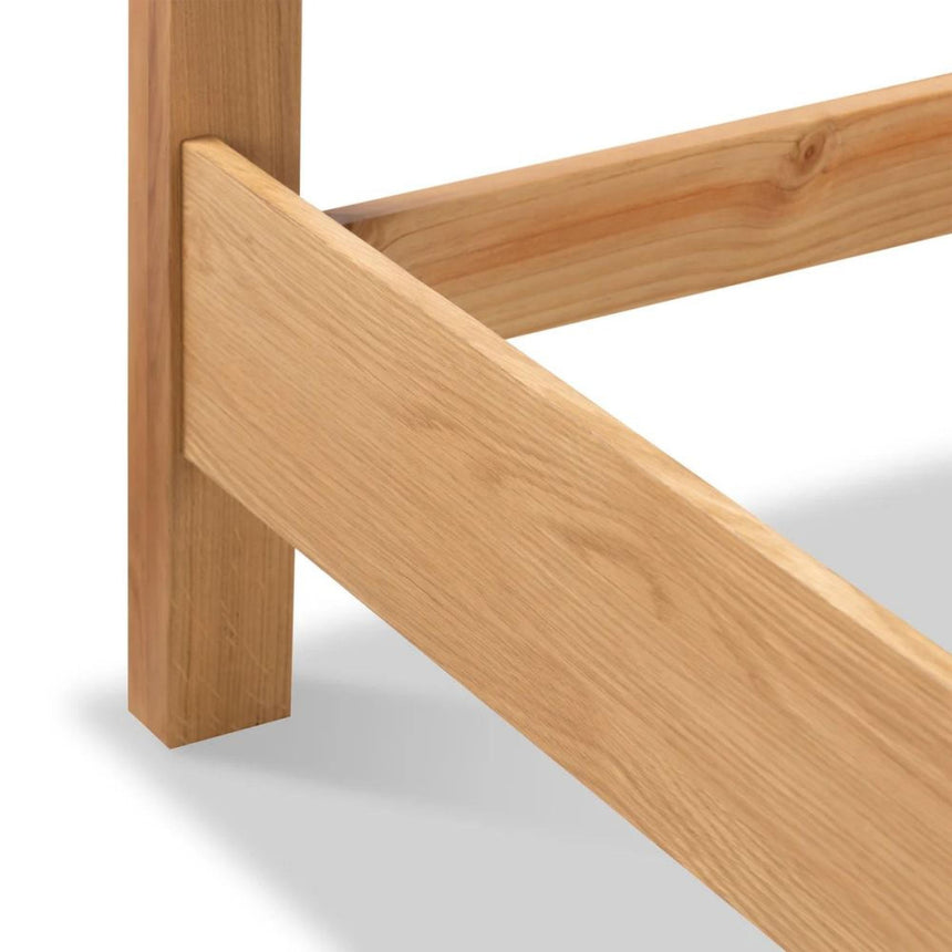 Viento Oak Sunburst Bed - Sizes Available-2